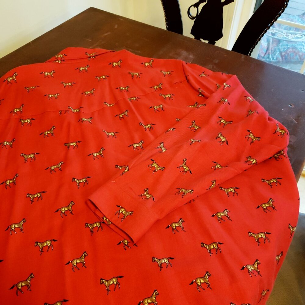 VINTAGE 5 STAR BY ROPER BLOUSE - Picture 8 of 16